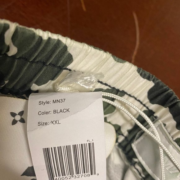 Maison Noir Mens Multicolor Camouflage Pockets Pull On Joggers Pants Size XXL - Picture 5 of 5